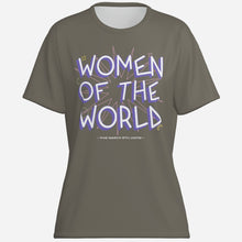 Load image into Gallery viewer, Stylish women’s army color tee – breathable and soft fabric