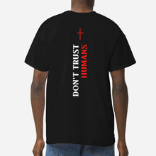 Load image into Gallery viewer, "Official The Crow film fan merchandise: black t-shirt with classic movie poster design"