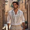 Printed Underwater Short-Sleeve Summer New Men's Raven’s Echo Hoodie