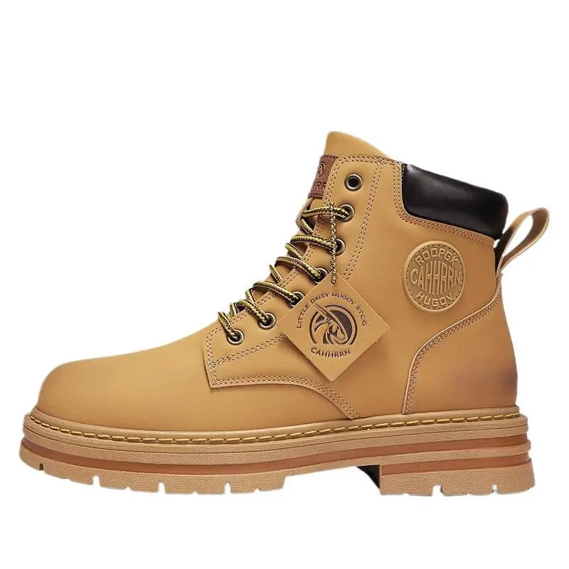 Mens Casual Versatile British-style Martens Boots Raven’s Echo Hoodie