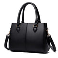 Womens Commuter Soft Leather Large-Capacity Crossbody Shoulder Bag Raven’s Echo Hoodie