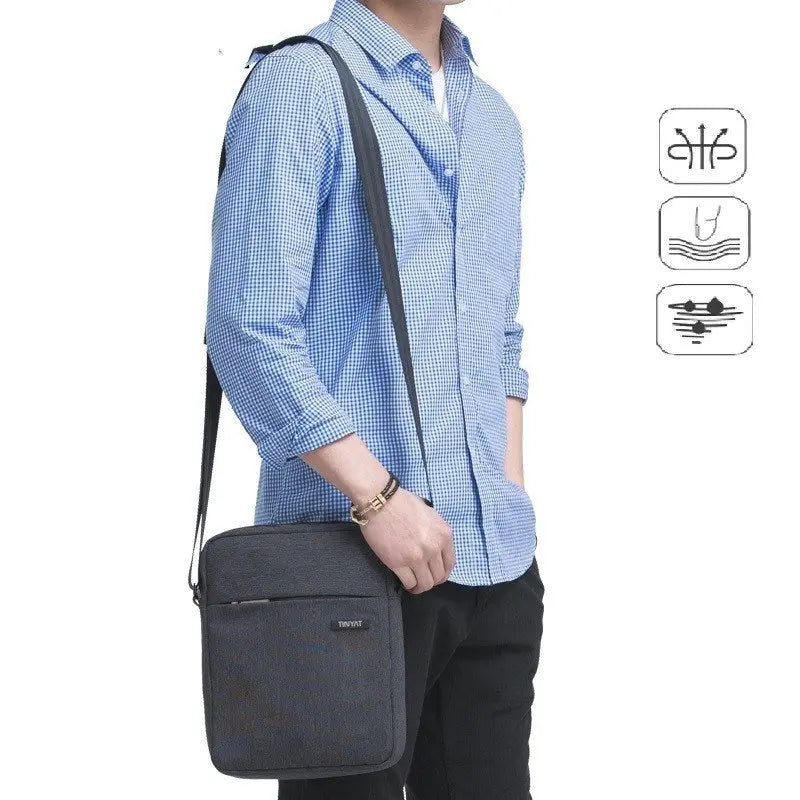 Casual men's shoulder bag men's messenger shoulder bag Raven’s Echo Hoodie
