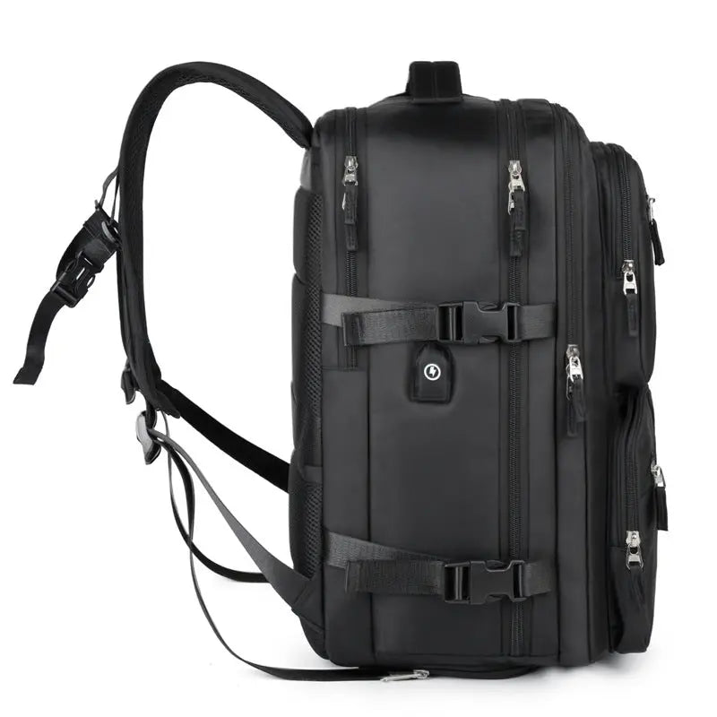 Mens Large-Capacity Business Backpack With Dry-Wet Separation Compartments Raven’s Echo Hoodie