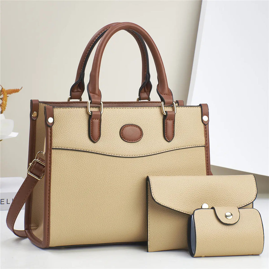 Stylish Three-Piece Shoulder Bag Set For Women Mother-and-Child Bags Raven’s Echo Hoodie
