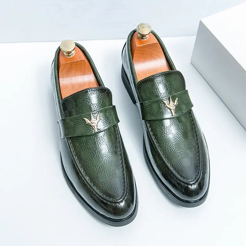 Mens Business Dress Leather Shoes For Summer And Autumn Raven’s Echo Hoodie