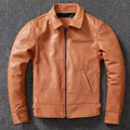 Leather Jacket For Men Made Of Tanned Cowhide Top Layer Raven’s Echo Hoodie
