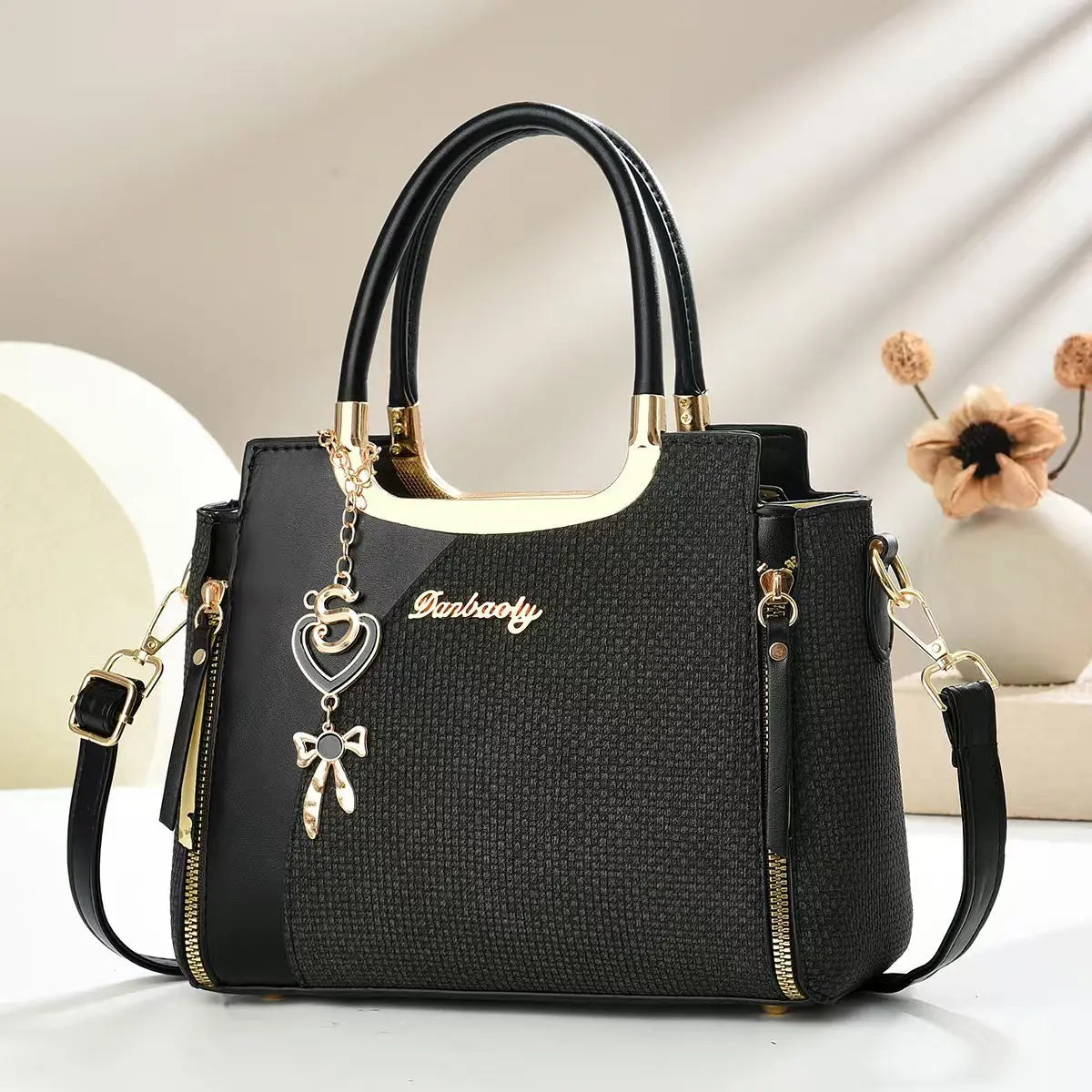 Crossbody Small Square Bag Chic Handheld Tote Shoulder Raven’s Echo Hoodie