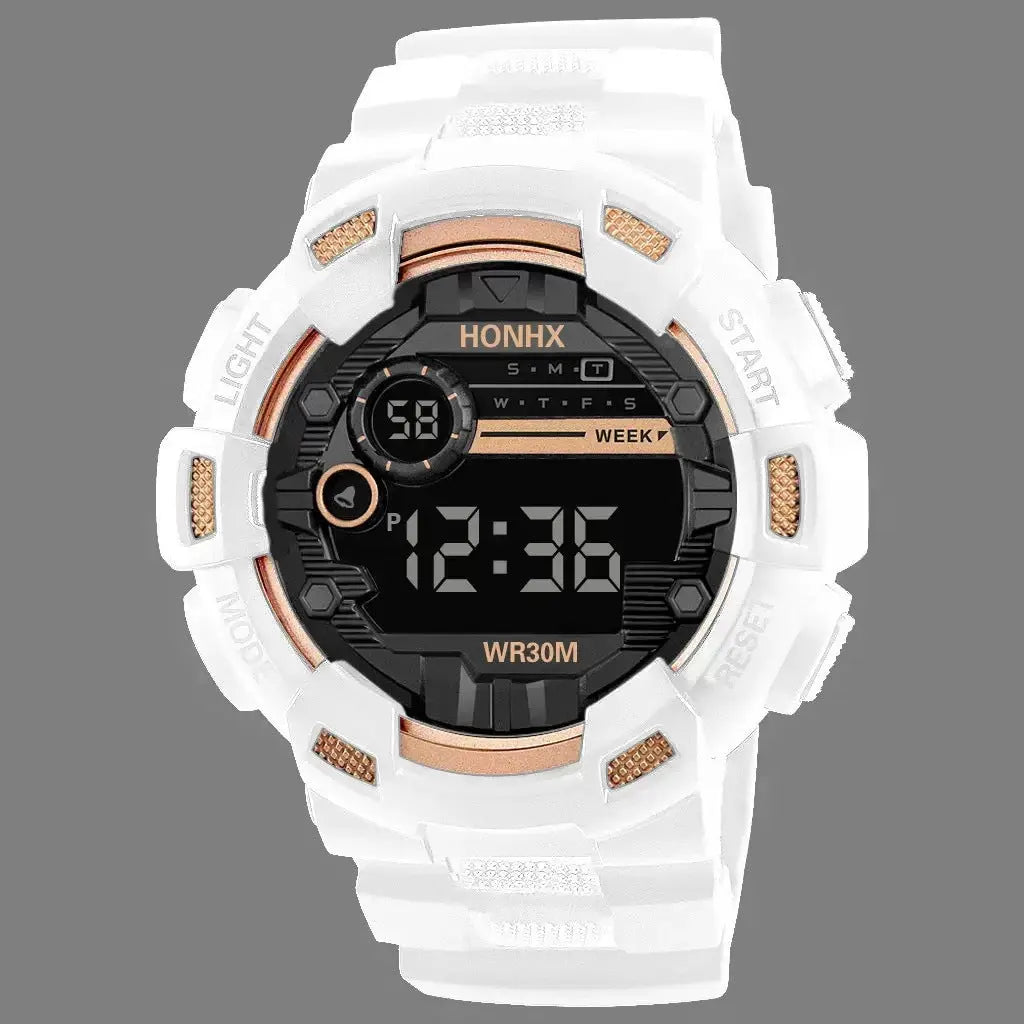 Mens Multi-Function, Water-Resistant Luminous Sports Electronic Watch Raven’s Echo Hoodie