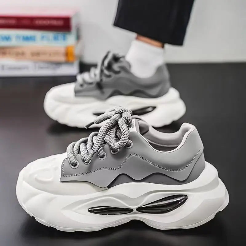 Platform Versatile Niche Fashion Casual Sneakers Raven’s Echo Hoodie