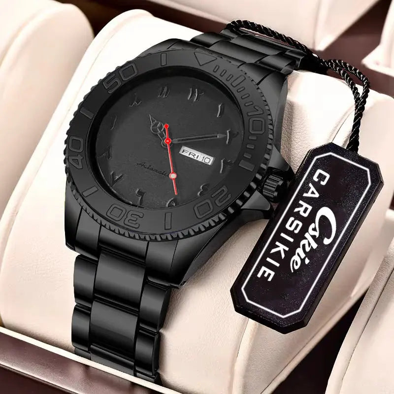Luminous Mens Sports Mechanical Watch With Date Display And Water Resistance Raven’s Echo Hoodie