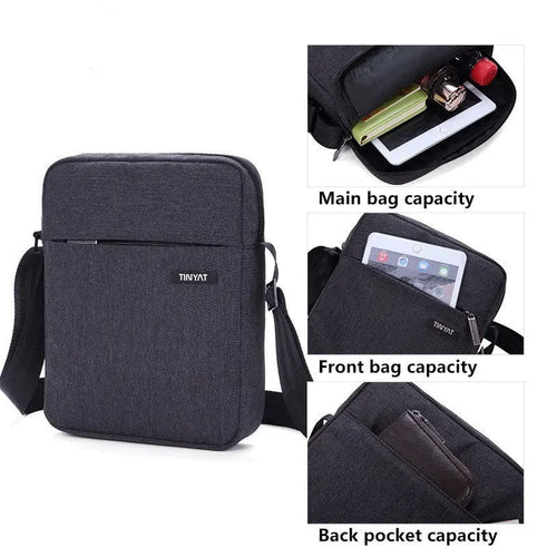 Casual men's shoulder bag men's messenger shoulder bag Raven’s Echo Hoodie