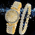 Fashionable Roman-Style Diamond-Encrusted Womens Watch Raven’s Echo Hoodie