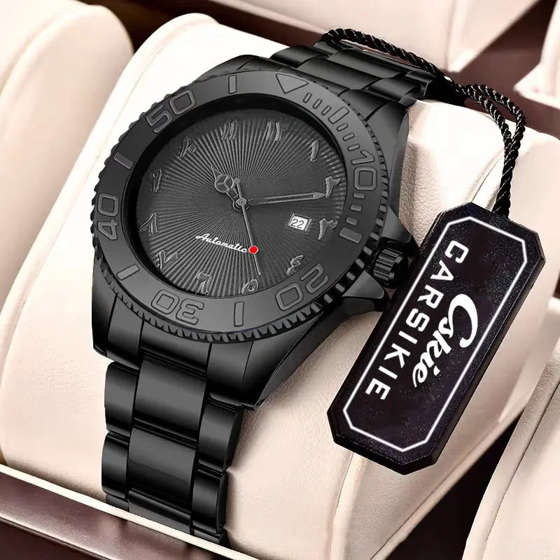Luminous Mens Sports Mechanical Watch With Date Display And Water Resistance Raven’s Echo Hoodie