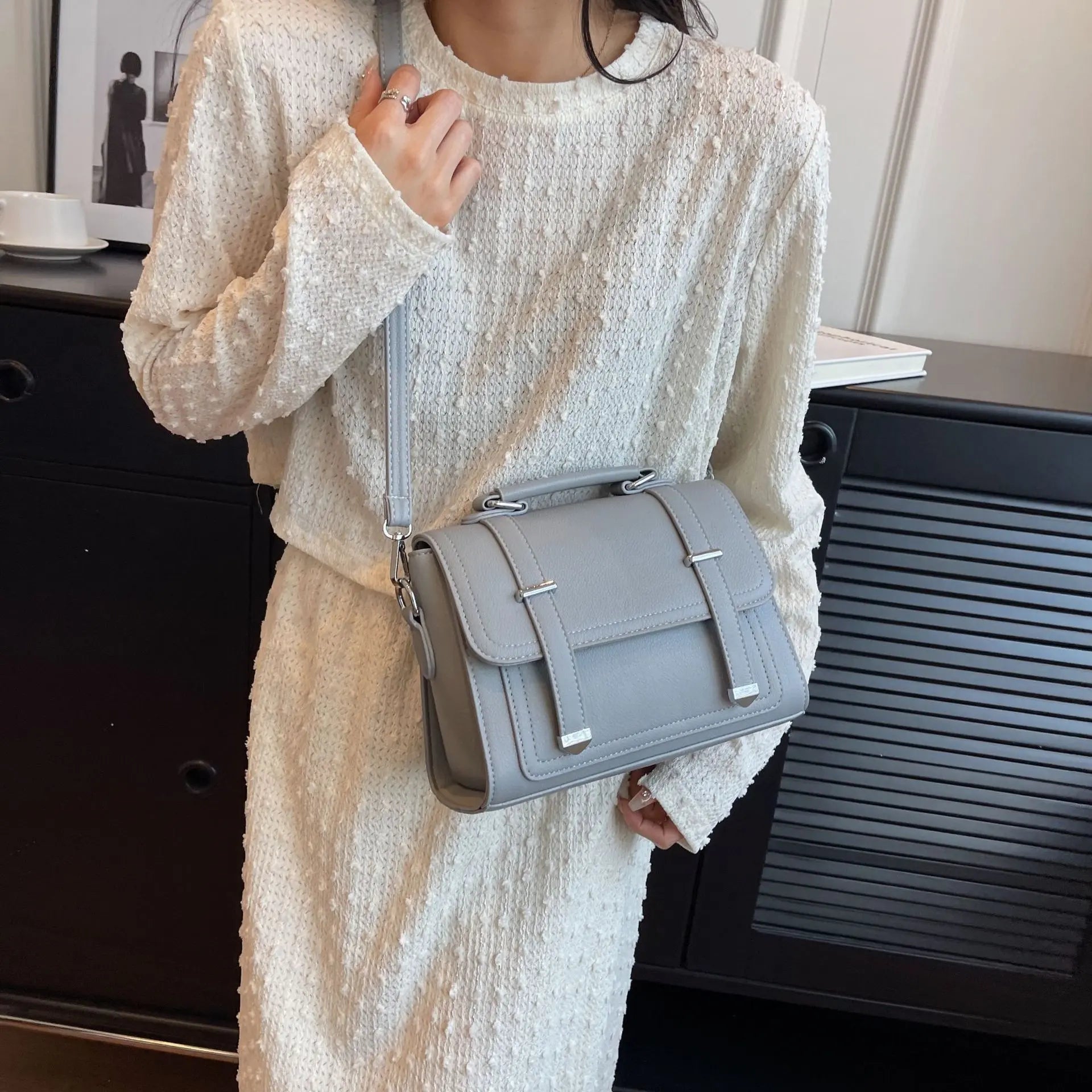 Stylish Minimalist Versatile Crossbody Shoulder Bag For Women Raven’s Echo Hoodie