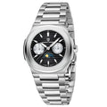 Multi-functional Water-resistant Luminous Sporty Moon Phase Watch With A Chronograph Raven’s Echo Hoodie