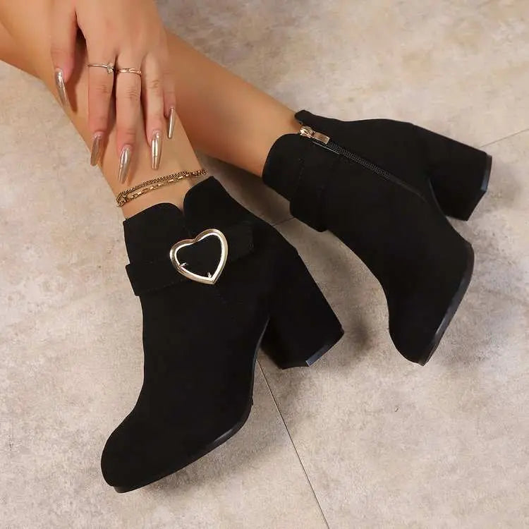heeled boots
