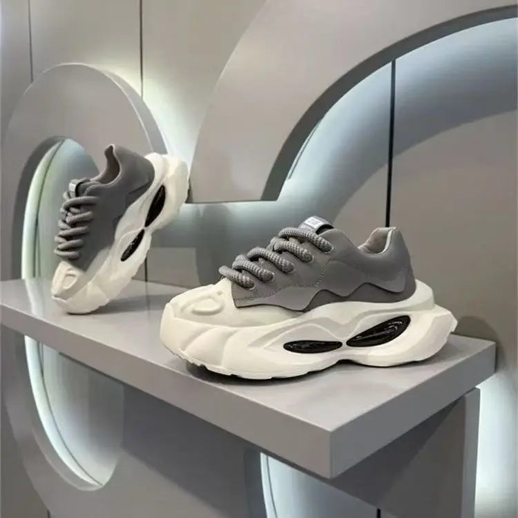 Platform Versatile Niche Fashion Casual Sneakers Raven’s Echo Hoodie