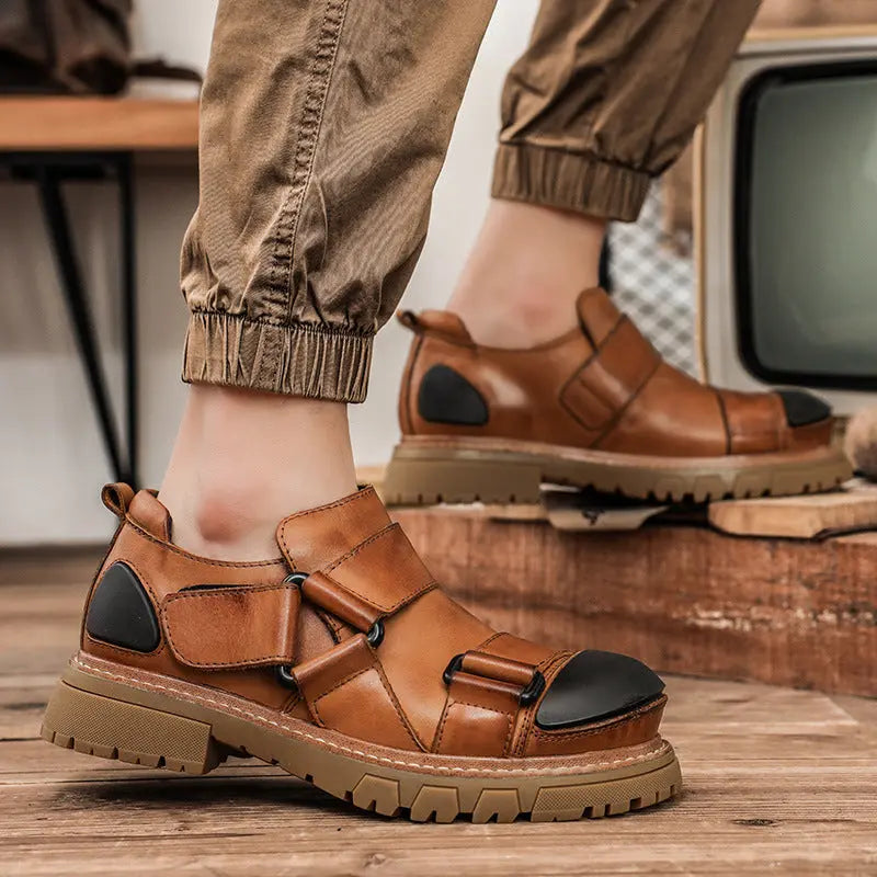 Work Boots Made From Full-grain Cowhide With A Round Toe And Low-cut Design Raven’s Echo Hoodie