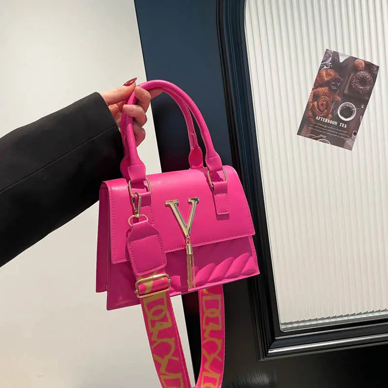 Womens Fashion Solid-Color Tassel Crossbody Bag Raven’s Echo Hoodie