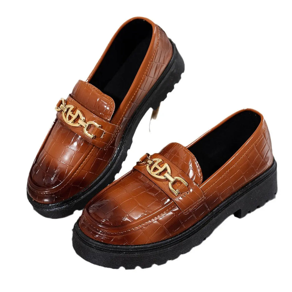 Womens Stylish Casual British-style Chunky-soled Shoes Raven’s Echo Hoodie