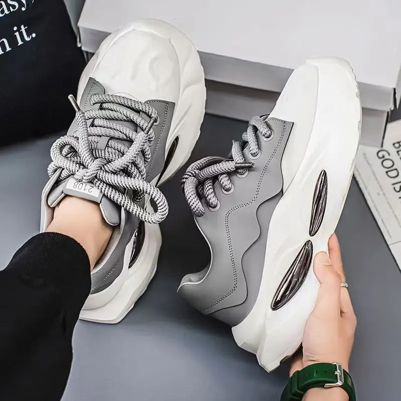 Platform Versatile Niche Fashion Casual Sneakers Raven’s Echo Hoodie