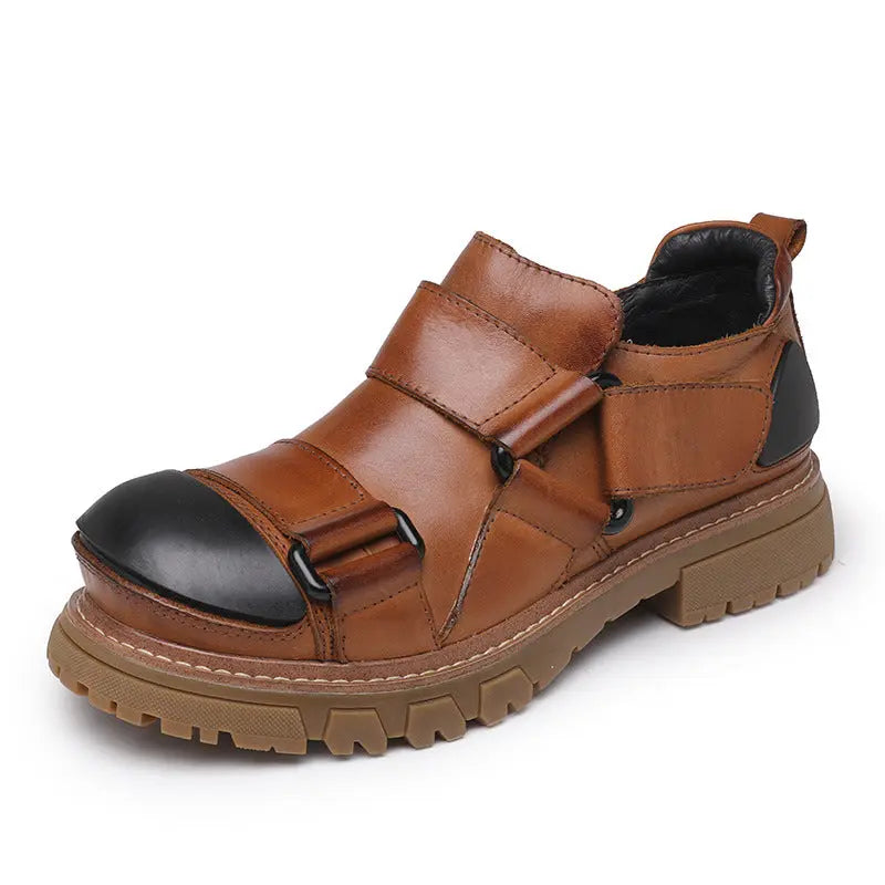 Work Boots Made From Full-grain Cowhide With A Round Toe And Low-cut Design Raven’s Echo Hoodie