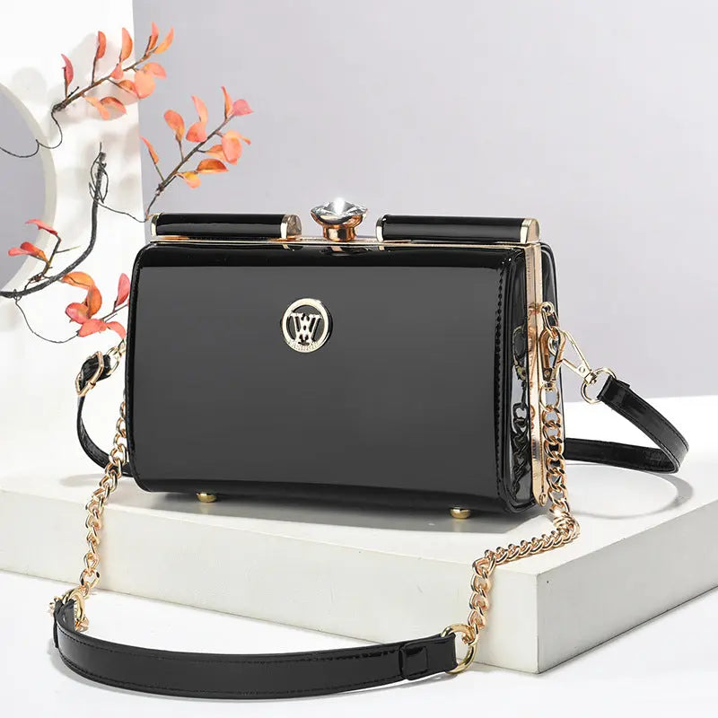 Niche Trendy Diamond-quilted Shoulder Bag With A Premium Texture Raven’s Echo Hoodie