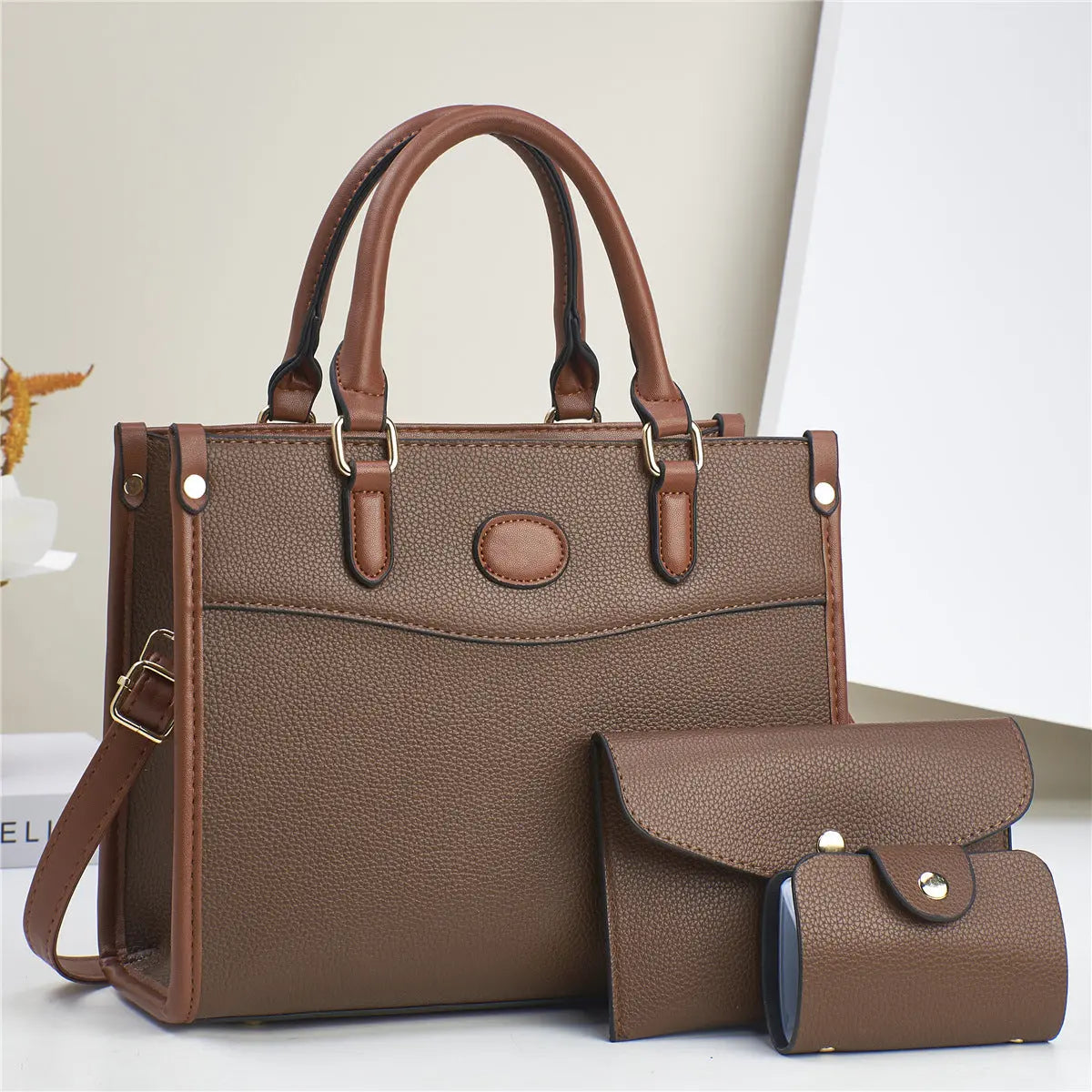 Stylish Three-Piece Shoulder Bag Set For Women Mother-and-Child Bags Raven’s Echo Hoodie
