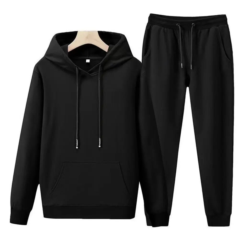 Men's Fleece Lined Hoodie For Winter Raven’s Echo Hoodie