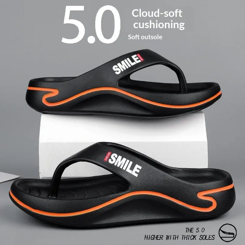 Mens Outdoor Step-on-poop Themed Flip-flops Raven’s Echo Hoodie