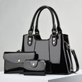 Large-capacity Three-piece Set Of Mother-and-child Crossbody Bags Raven’s Echo Hoodie