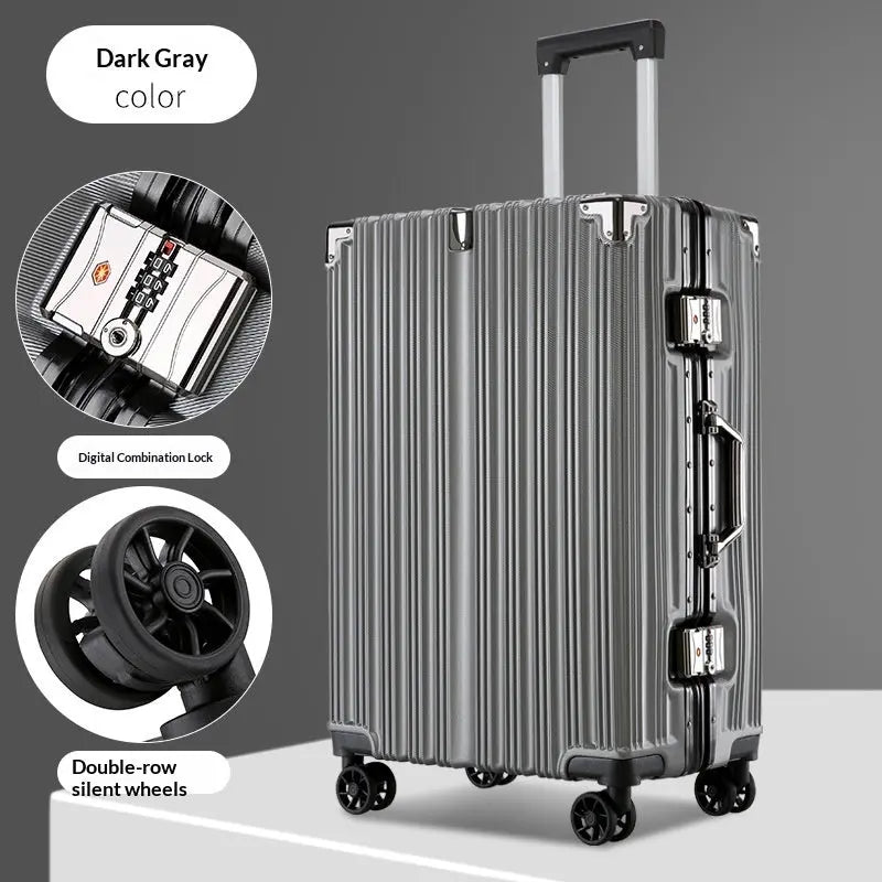 24-inch Aluminum-frame Large-capacity Trolley Case Raven’s Echo Hoodie