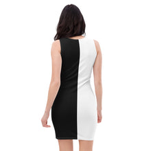 Load image into Gallery viewer, &quot;Versatile black and white dress offering timeless elegance for any occasion.&quot;
