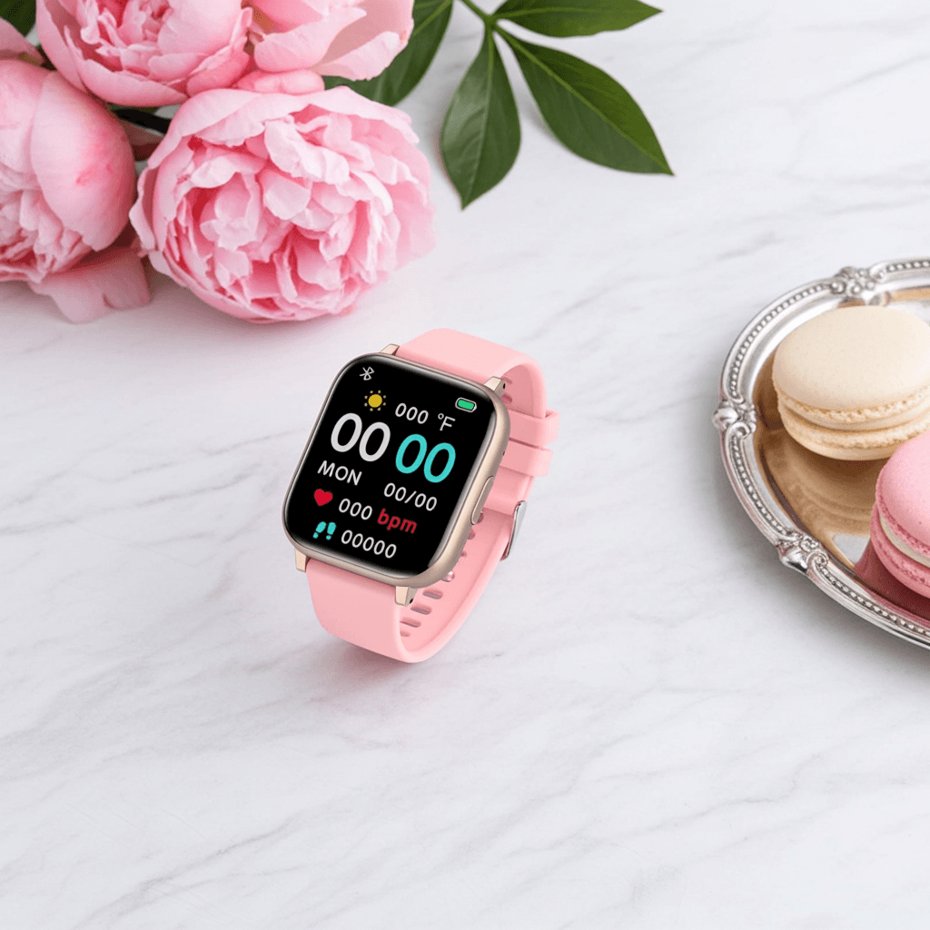 Bluetooth Calling Smartwatch With Heart Rate And Blood Pressure Monitoring Raven’s Echo Hoodie