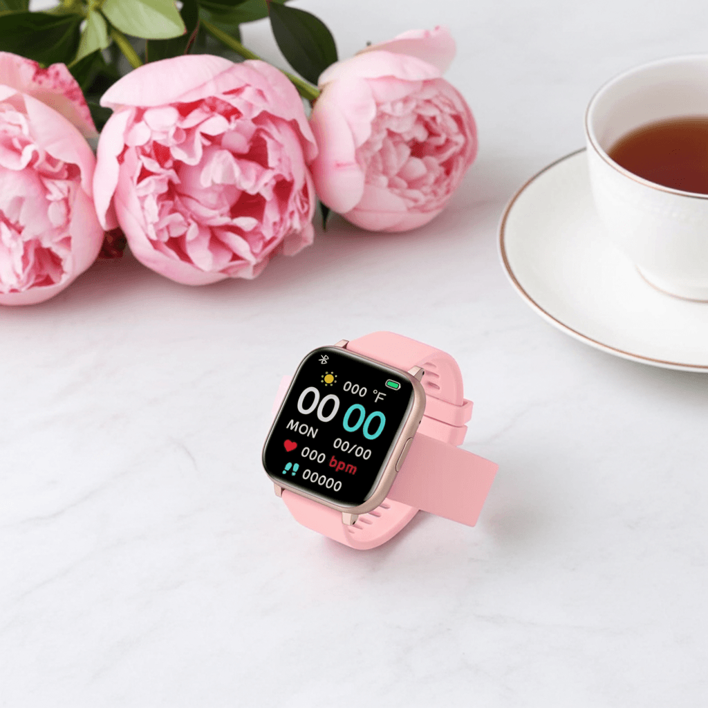 Bluetooth Calling Smartwatch With Heart Rate And Blood Pressure Monitoring Raven’s Echo Hoodie