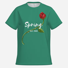 Load image into Gallery viewer, Comfortable unisex green t-shirt with relaxed fit – ideal for workouts and casual use


