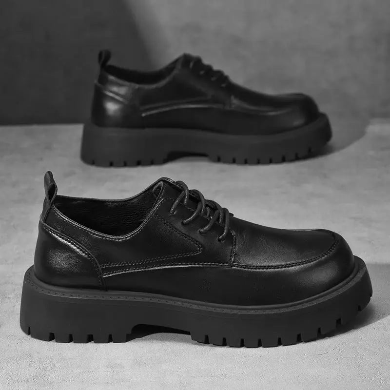 Mens Business Dress Soft Leather Shoes Raven’s Echo Hoodie