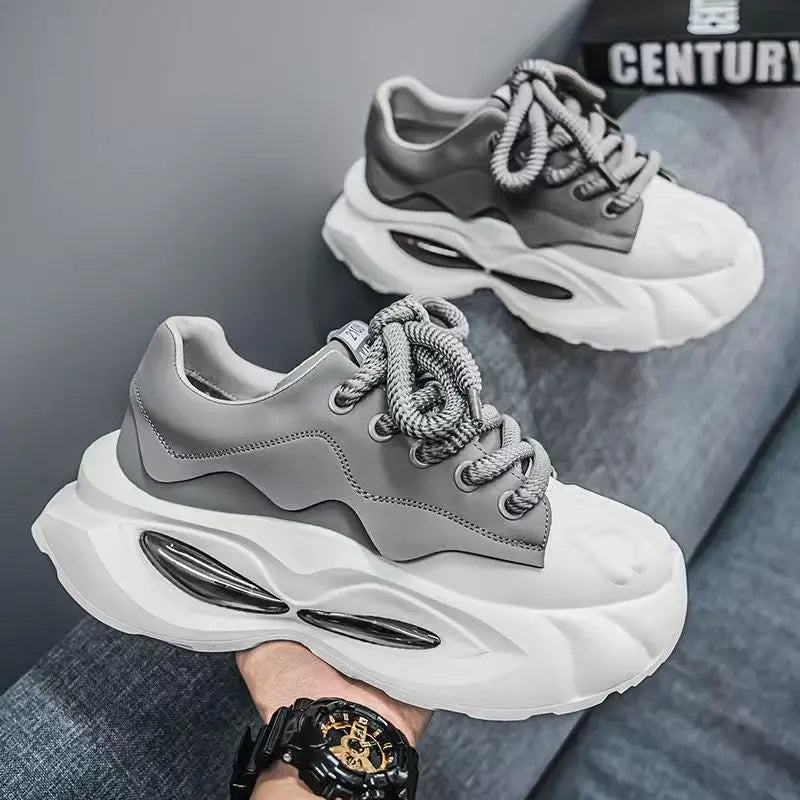 Platform Versatile Niche Fashion Casual Sneakers Raven’s Echo Hoodie