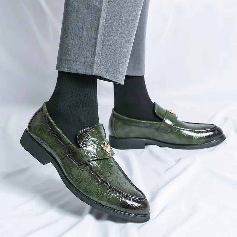 Mens Business Dress Leather Shoes For Summer And Autumn Raven’s Echo Hoodie