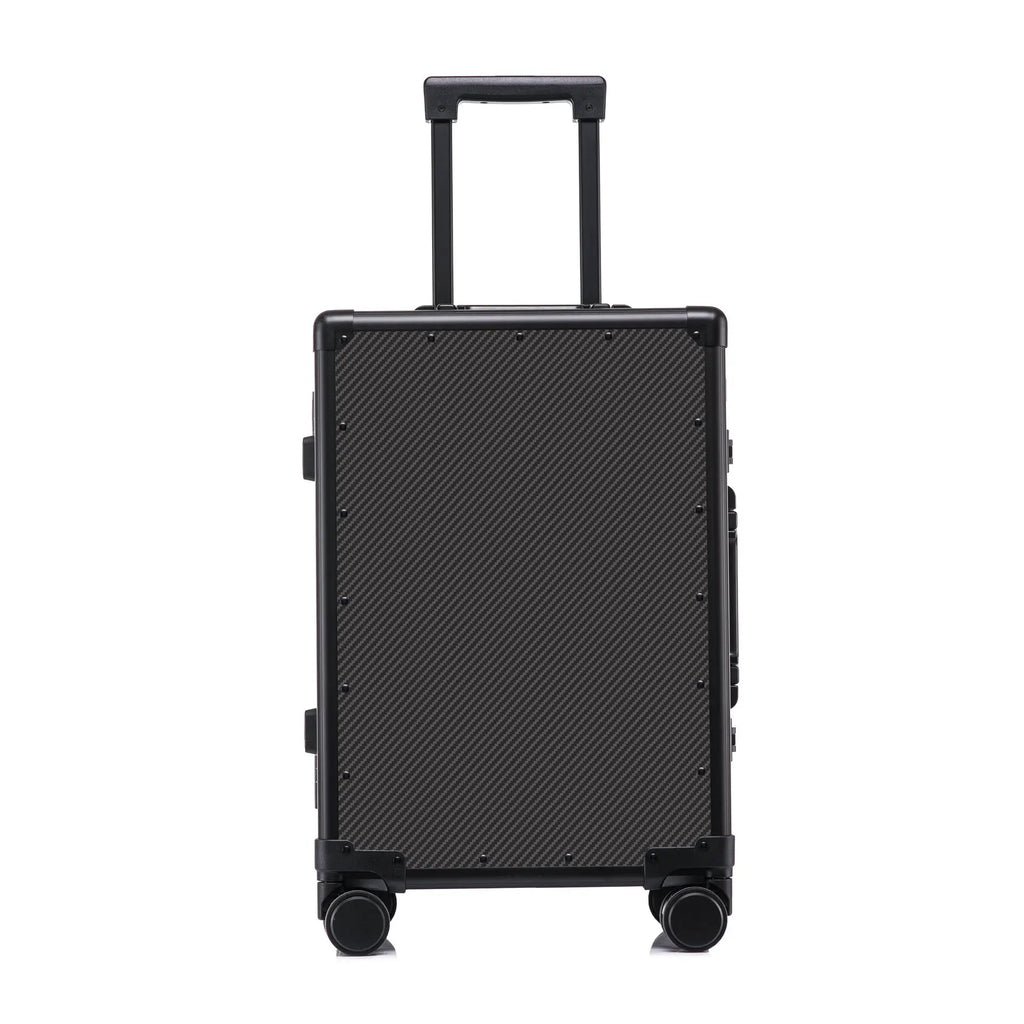 Carbon-fiber Suitcase With Aluminum Frame Large-capacity Business Rolling Luggage Raven’s Echo Hoodie