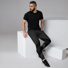 Load image into Gallery viewer, &quot;Urban Comfort: Explore Our Formation Black Joggers&quot;  &quot;Sleek Street Style: Formation Black Joggers Edition&quot;
