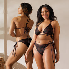 Load image into Gallery viewer, flower moon&quot;Elegant flower print swimsuit, showcasing a sophisticated design with floral accents for a chic beach ensemble.&quot;
