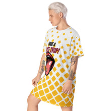 Load image into Gallery viewer, &quot;Trendy Yellow T-Shirt Dress: Effortless Style for Every Occasion&quot;

