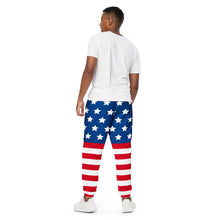 Load image into Gallery viewer, &quot;Red, White, and Trendy: America Pants Fashion Vibes&quot;
