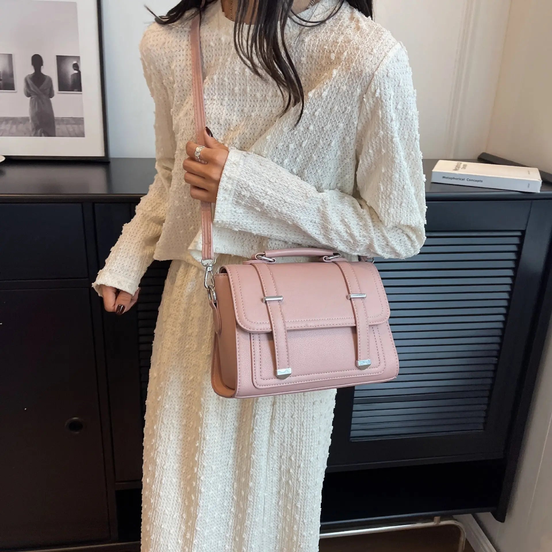 Stylish Minimalist Versatile Crossbody Shoulder Bag For Women Raven’s Echo Hoodie