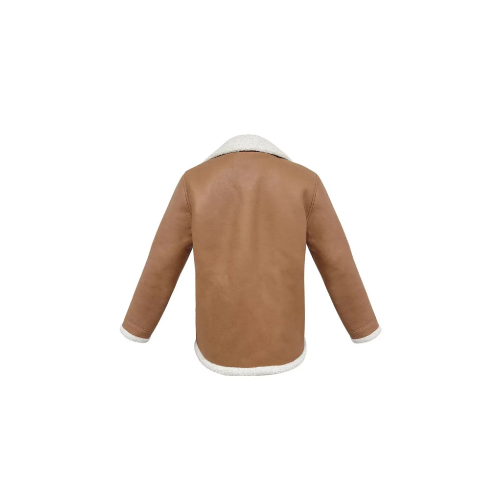 Women's Autumn And Winter Retro Pocket Lapel Button Jacket Fur Coat Raven’s Echo Hoodie