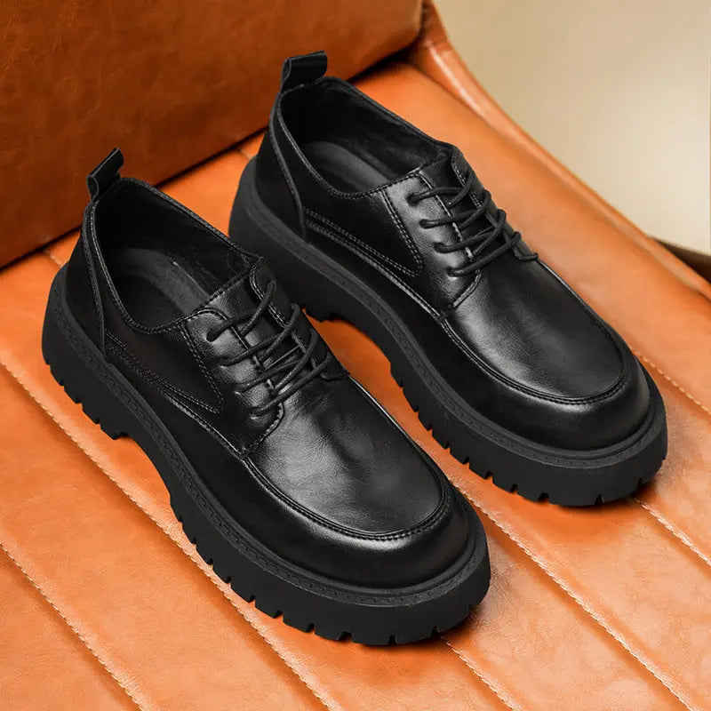 Mens Business Dress Soft Leather Shoes Raven’s Echo Hoodie