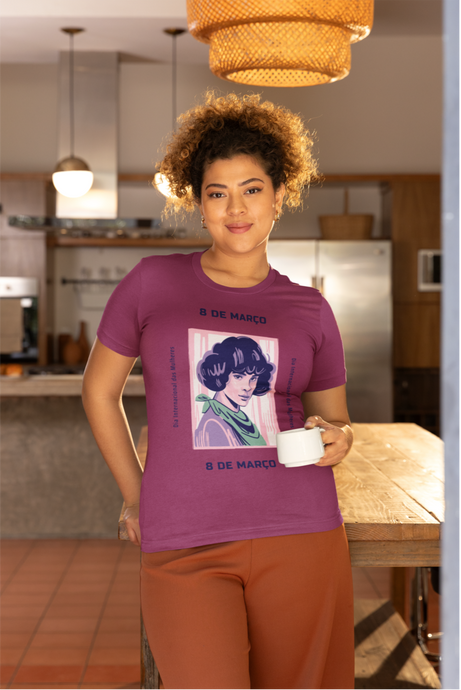 Breathable 8 DE MARCO purple t-shirt for everyday comfort