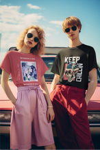 Load image into Gallery viewer, Woman wearing breathable and soft Women’s Days T-Shirt outdoors
