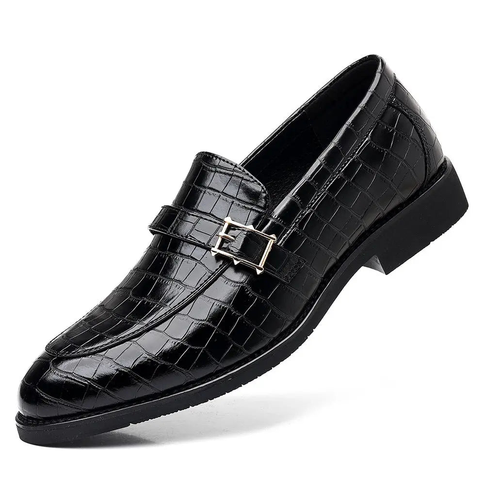 Mens Stylish Casual Plus-size Leather Shoes Raven’s Echo Hoodie